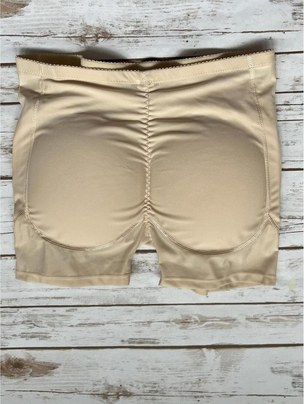 New Khaki Shaping Padded Shorts - Size XL